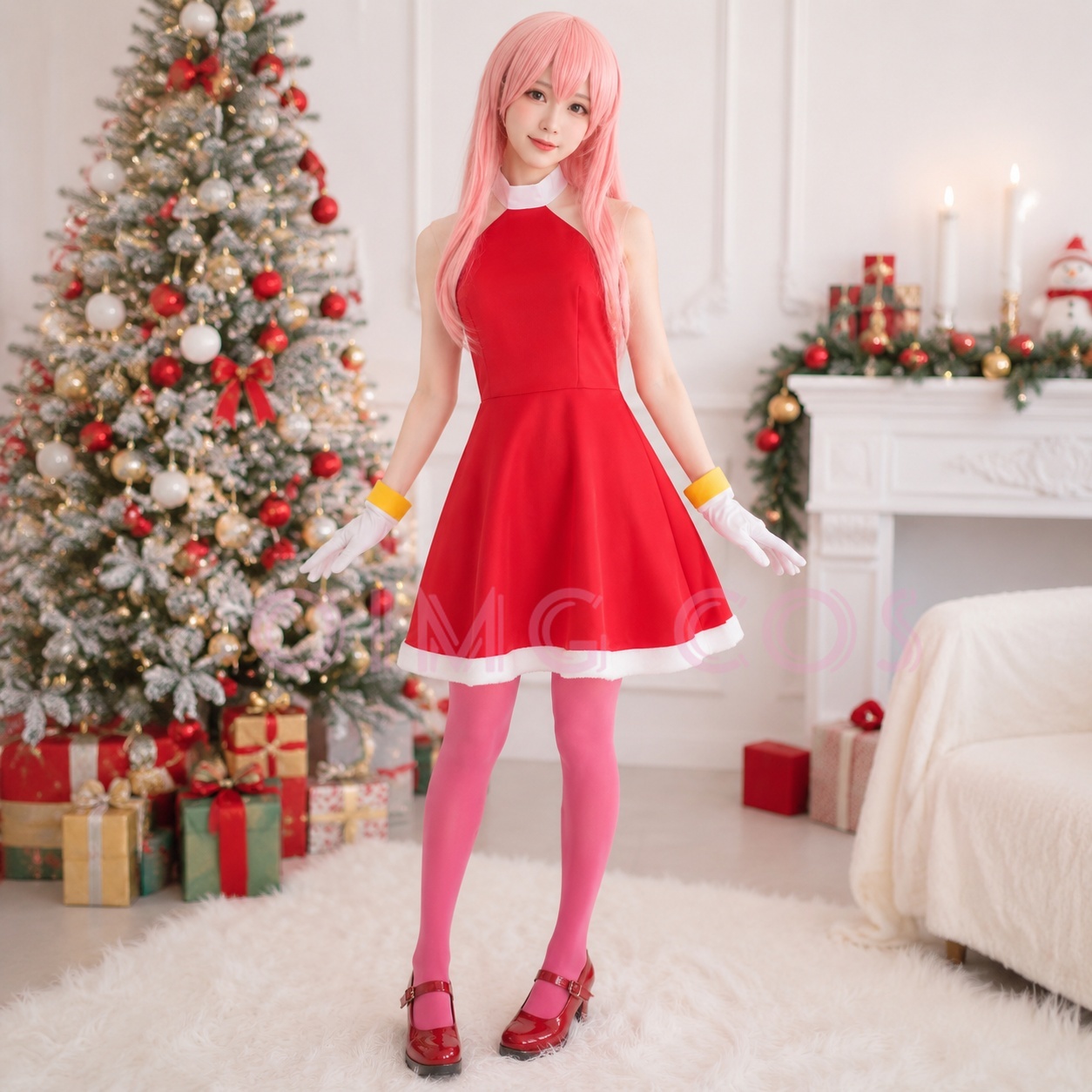 Anime Cosplay Ladies - Disfraz de Cosplay de Amy Rose