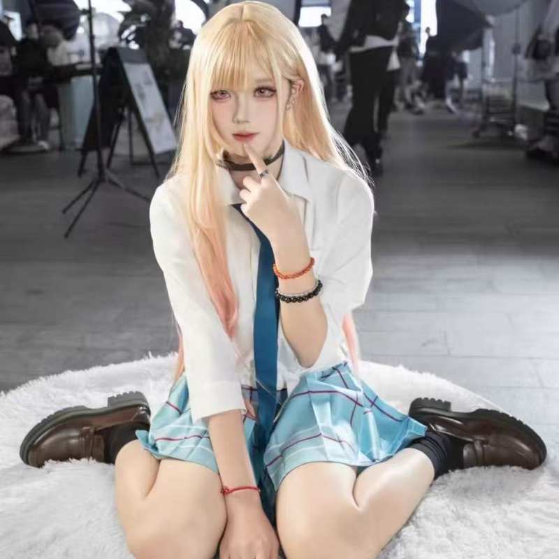 Kitagawa Anime Cosplay - Uniforme Escolar JK de Anime, Traje