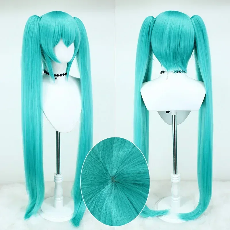 Anime Cosplay Blue Hair - Peluca de Cosplay Miku 2026, 105