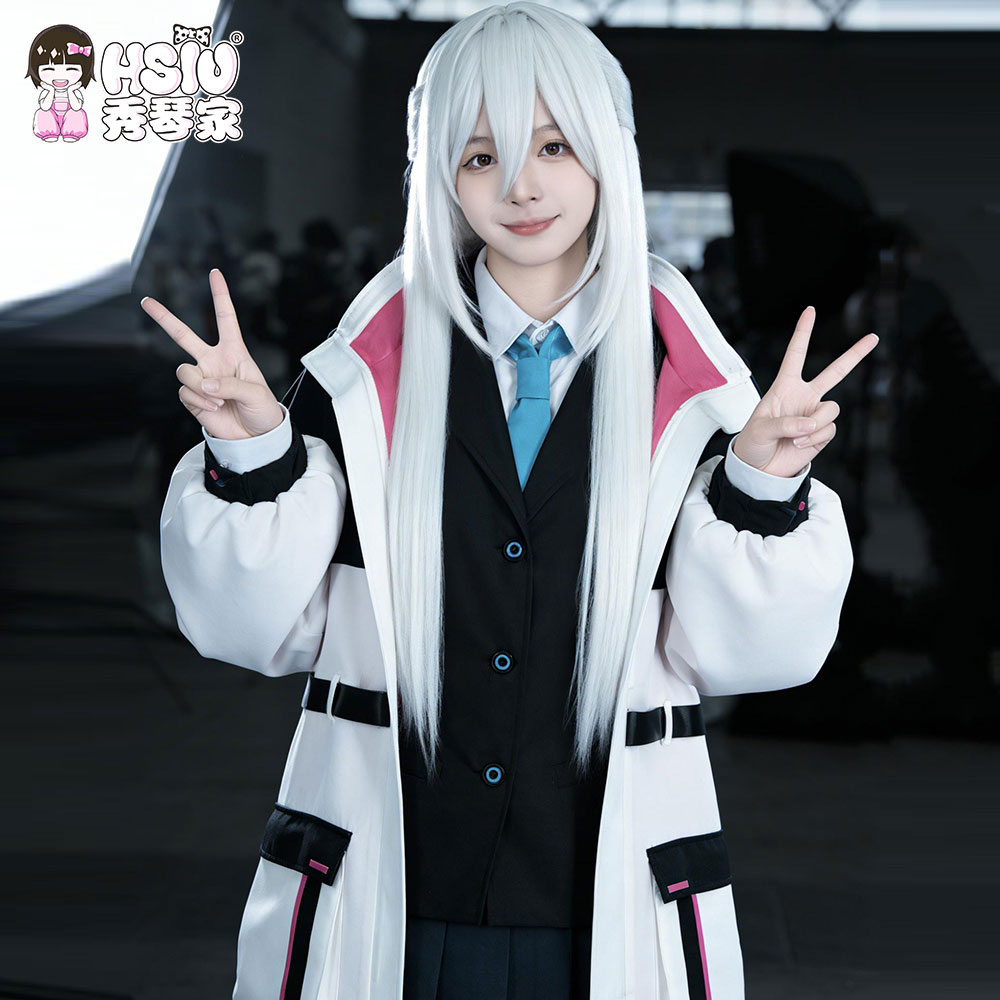 Anime Cosplay Blue Hair - Disfraz de Cosplay de Blue Archive