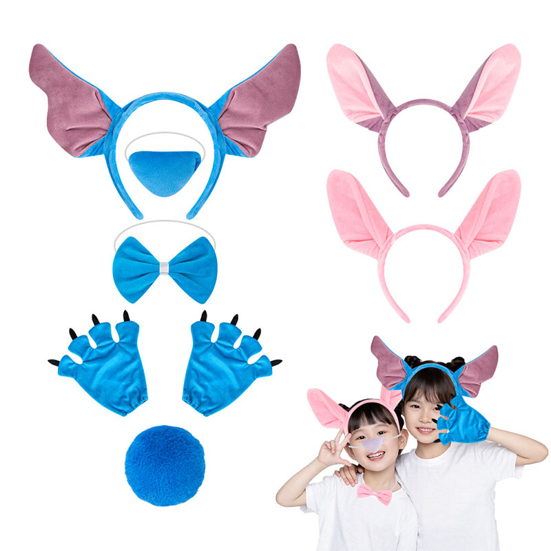 Anime Cosplay Blue Hair - Diadema de Ángel con Diseño de