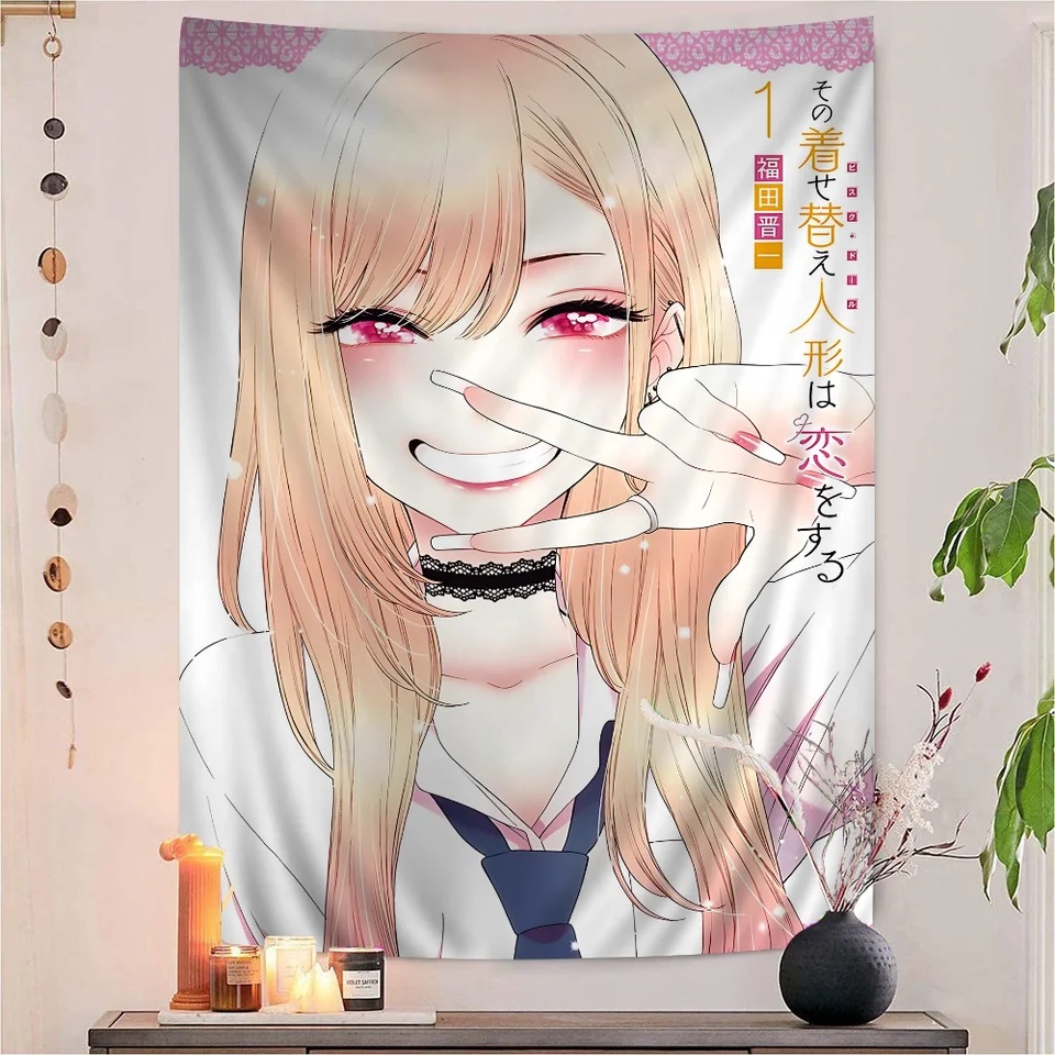 Kitagawa Anime Cosplay - Tapiz de pared de anime My