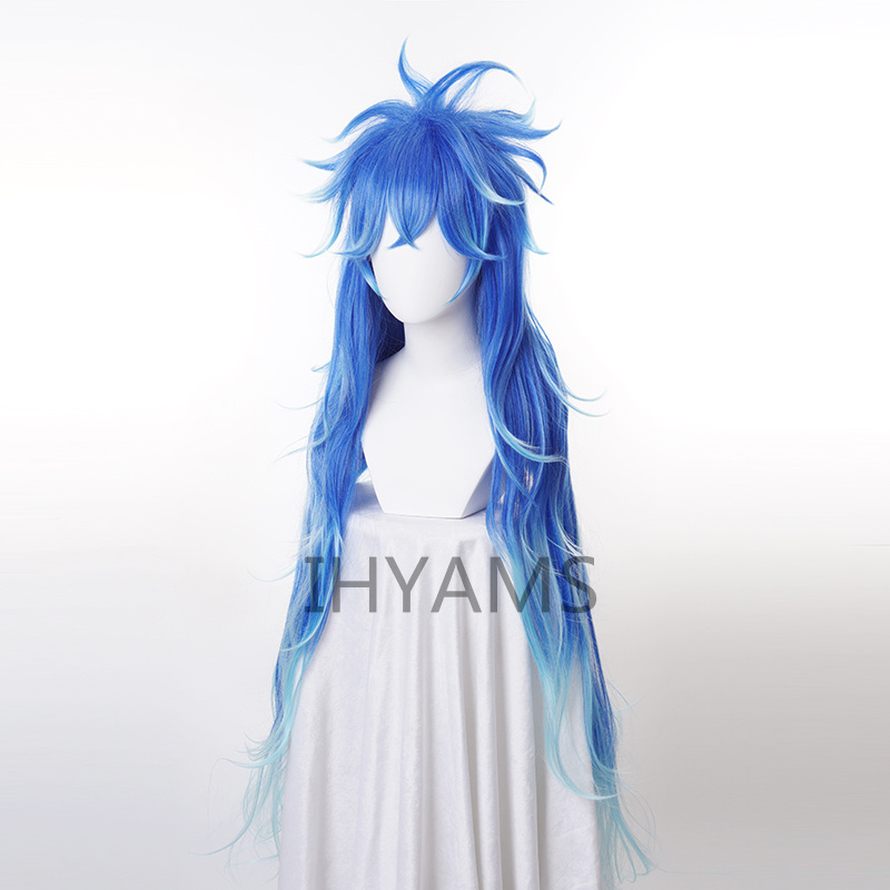 Peluca Idia Shroud Cosplay Her - Anime Cosplay Blue Hair reseña y precio
