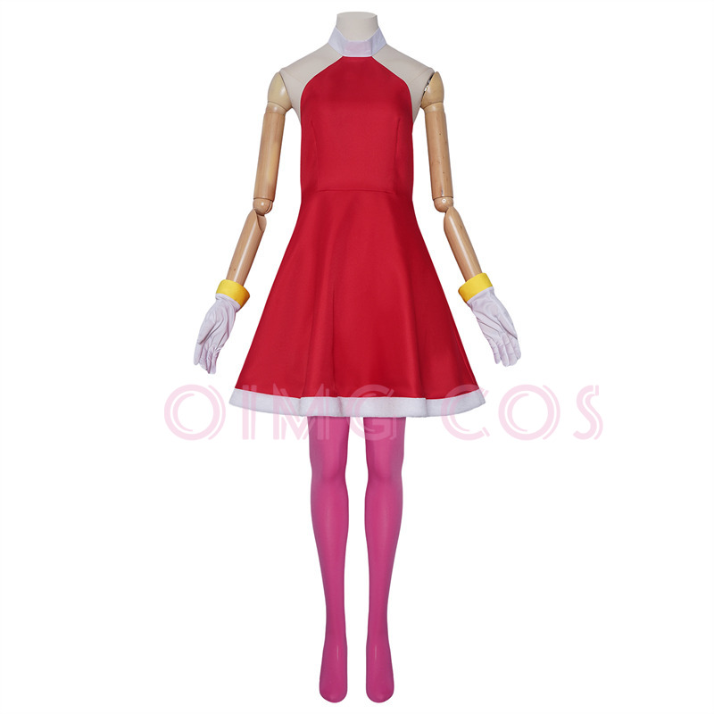 Disfraz de Cosplay de Amy Rose - Anime Cosplay Ladies reseña y precio