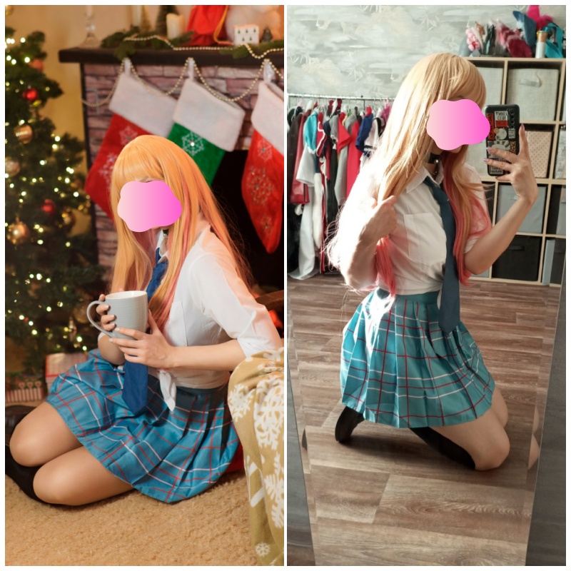 Peluca de cosplay de My Dress- - Kitagawa Anime Cosplay reseña y precio
