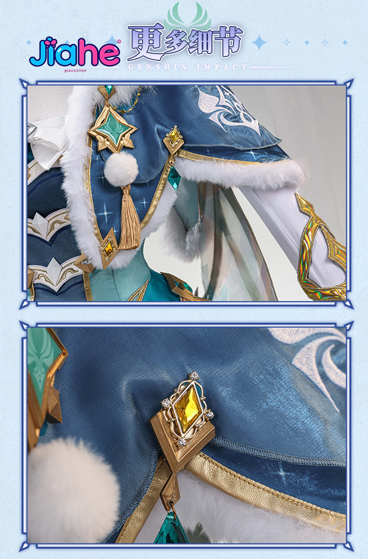 Disfraz de Vesna de Genshin Im - Anime Cosplay Ladies reseña y precio