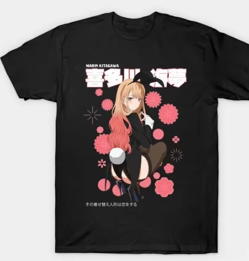 Camiseta de algodón unisex ove - Kitagawa Anime Cosplay reseña y precio