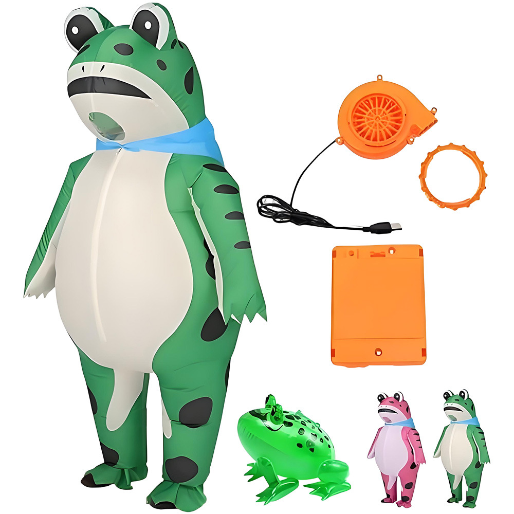 ZOETOPKID Disfraz de Rana Infl - Anime Cosplay Jumpsuit reseña y precio