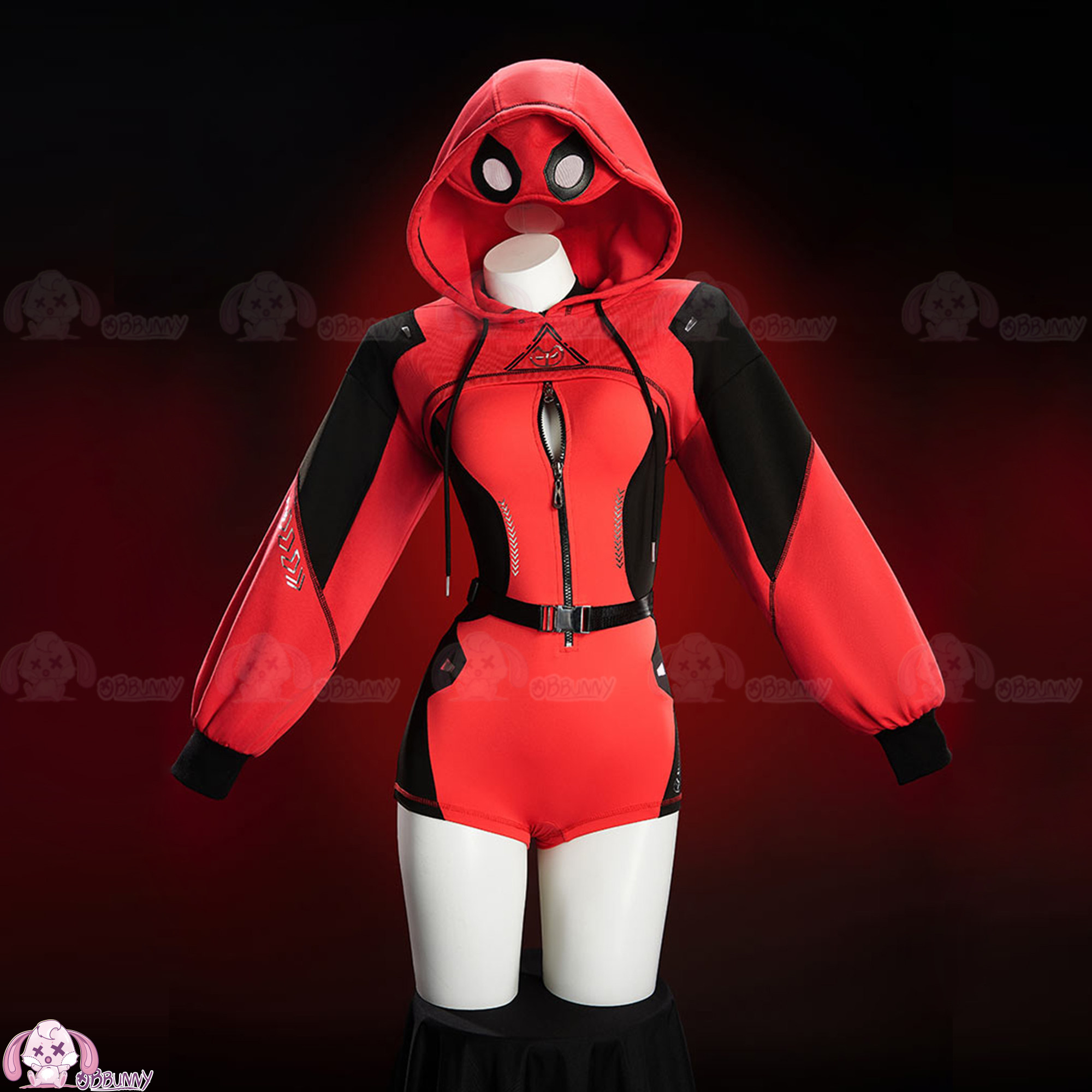Disfraz de Cosplay DeadPooing, - Anime Cosplay Jumpsuit reseña y precio